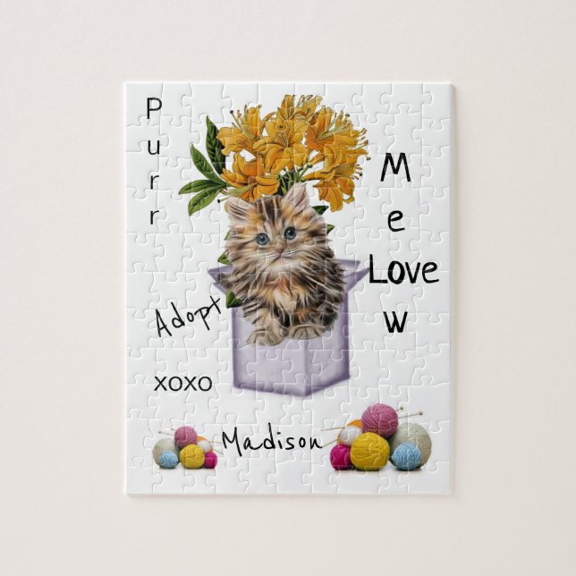 Les puzzles adoptent un cerf-volant (Vertical)