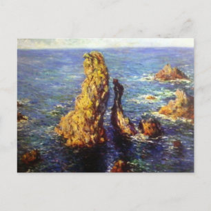 Les pyramides de Port-Coton par carte postale Mone