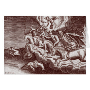Les quatre cavaliers de l'apocalypse - carte