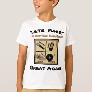 Les quatre éléments des T-shirts pour les jeunes H