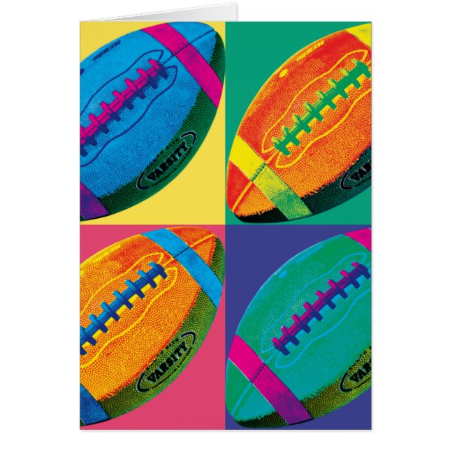 Les quatre football dans différentes couleurs (Devant)