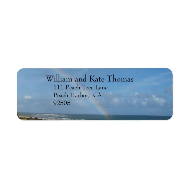 Les rêves deviennent Étiquettes de adresse (Devant)