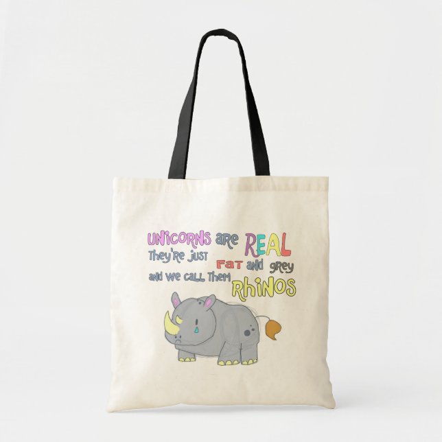les rhinocéros sont juste sac fourre-tout laid à (Devant)
