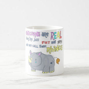 les rhinocéros sont juste tasse laide de licornes