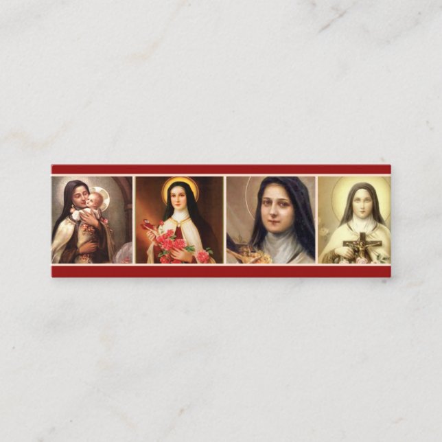 Les roses de St Therese citent la carte sainte (Devant)