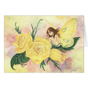 Les "roses sont" carte jaune