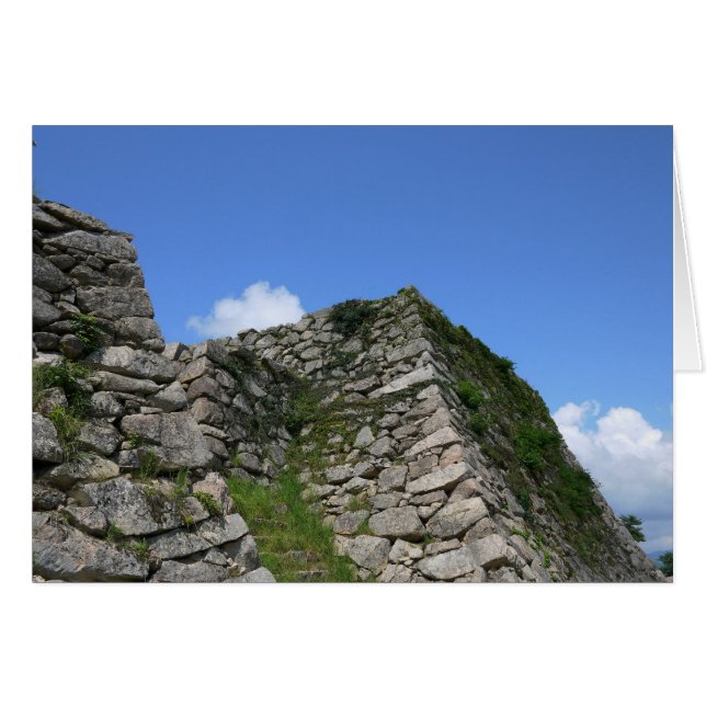 Les ruines du château japonais (Devant horizontal)