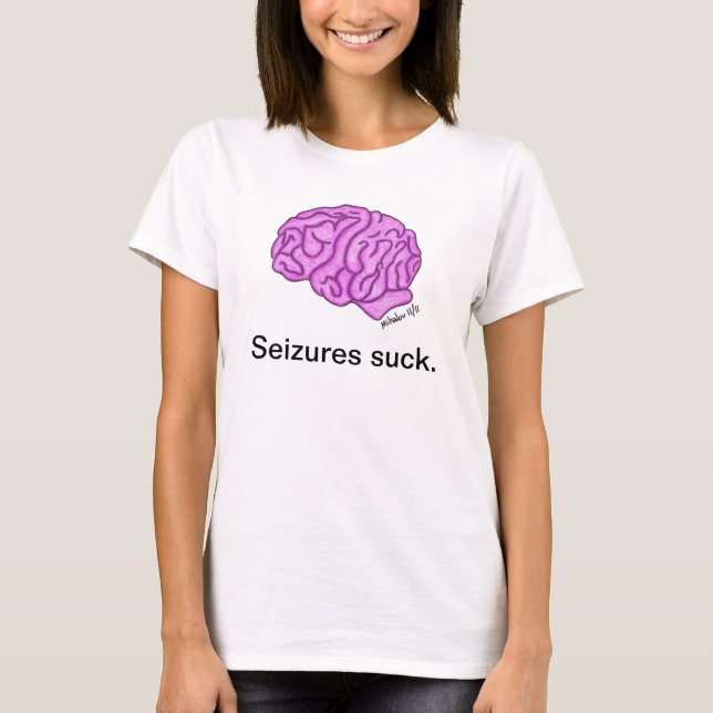 Les "saisies sucent" le T-shirt (Devant)