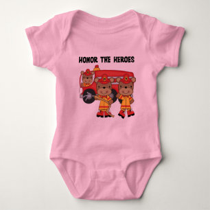 Les sapeurs-pompiers honorent les T-shirts et les