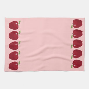 Les serviettes Lined up de Red Apple