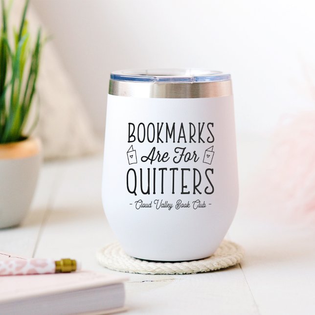 Les signets sont pour Quitters Club de Livre Perso (Créateur téléchargé)