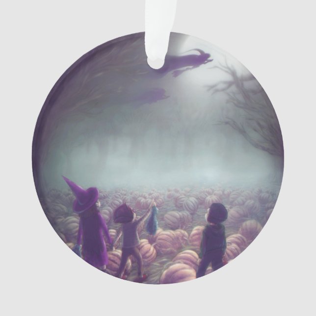 Les sorcières de patchs Citrouilles qui volent dan (devant)