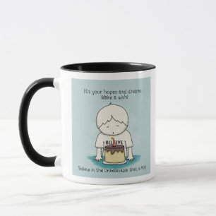 Les souhaits sont des espoirs et des rêves Mug