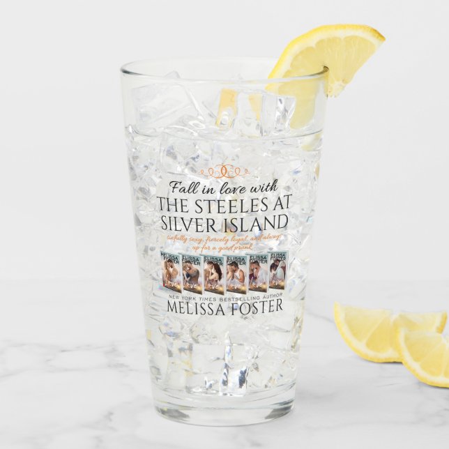 Les Steeles à Silver Island "bonne farce" Verre (Dos glace)
