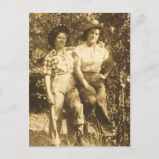 LES SUEETHEARTS DE LA CARTE POSTALE RODEO INVITATI (Devant)