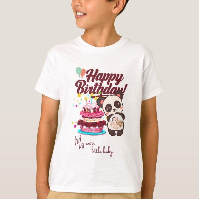 Les t-shirts de garçon d'anniversaire (Devant)