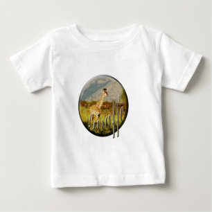 Les T-shirts des enfants de safari de faune de