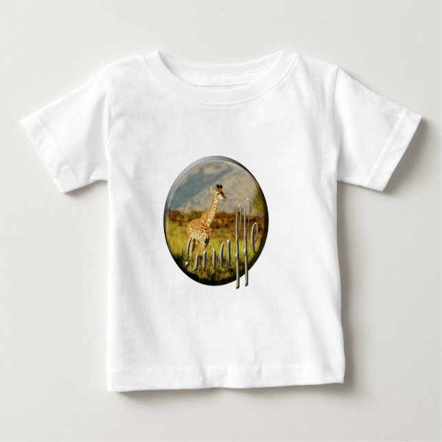 Les T-shirts des enfants de safari de faune de (Devant)