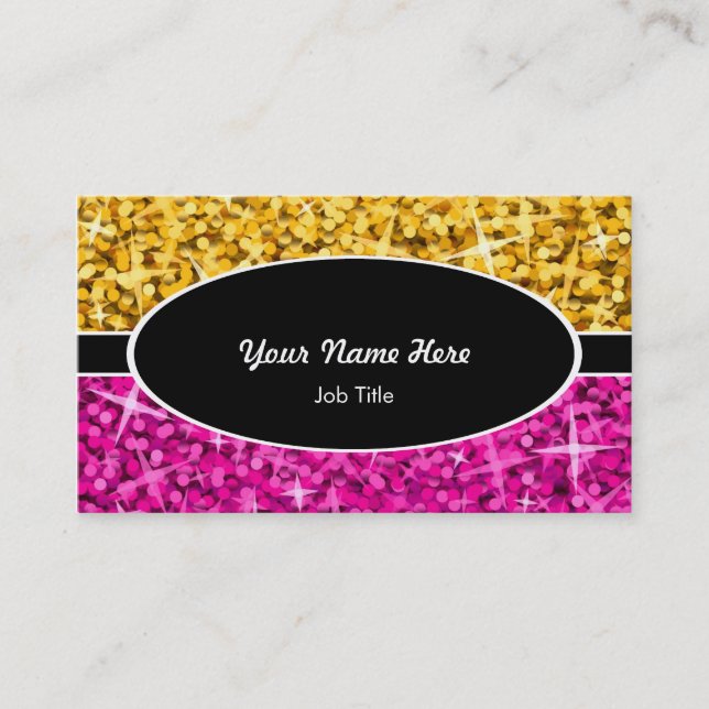 Les tape-à-l'oeil mélangent le carte de visite (Devant)