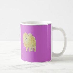 Les tasses de chien de Pomeranian ajoutent l'avant