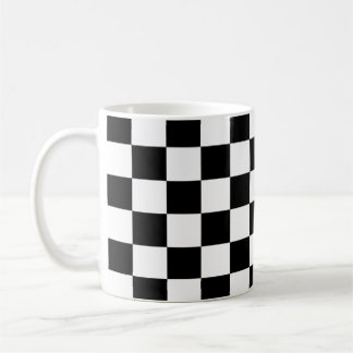 Les tasses de motif du jeu d'échecs.
