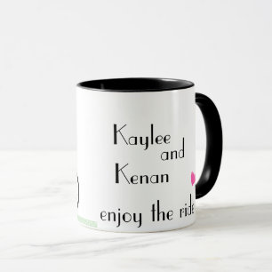 les tasses faites sur commande de cadeau de