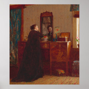 Les Toilettes - Eastman Johnson Poster des Beaux A