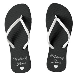 Les tongs - Coeur Fab Matron d'honneur