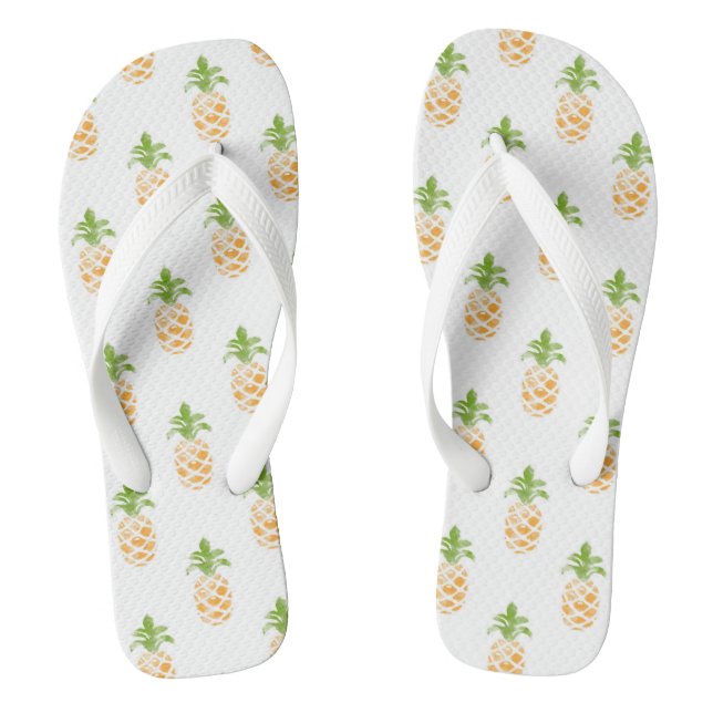 Les tongs d'ananas amusants (Semelle)