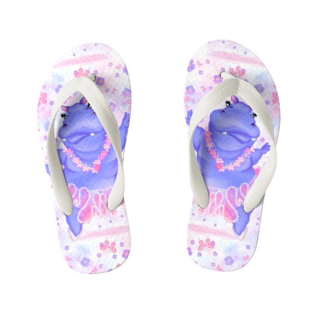 Les tongs de Ballerina Hippo pour enfants (Semelle)