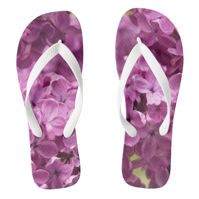 Les tongs des fleurs de Lilacs (Semelle)