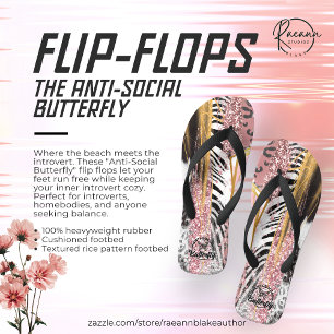 Les Tongs Papillon Anti-Social