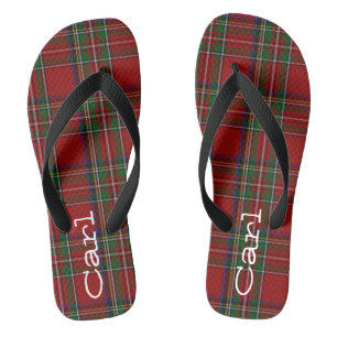 Les tongs personnalisés de Royal Stewart