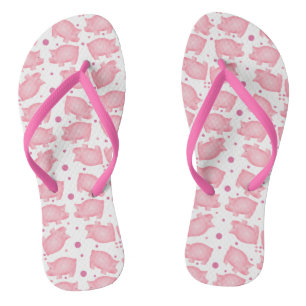 Les tongs roses