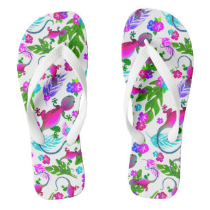 Les tongs tropicaux de Geckos