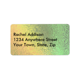 Les tons d'automne des Étiquettes de adresse LG ve