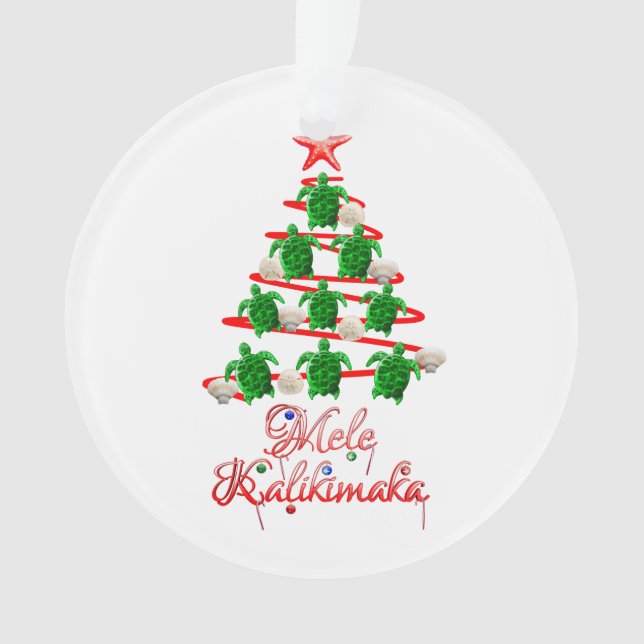 Les tortues de mer de Mele Kalikimaka (devant)