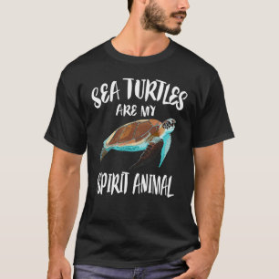 Les tortues de mer sont mes T-shirts d'animaux spi