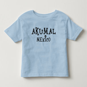 Les Tous Petits Akumal Mexico Design - T-shirt pour jersey fin Tod