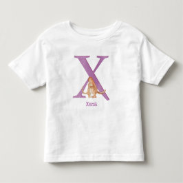 Les Tous Petits Animal ABC X est pour xerus T-shirt