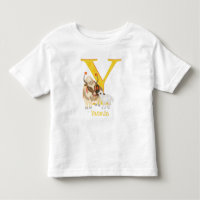 Animal ABC Y est pour yak T-shirt