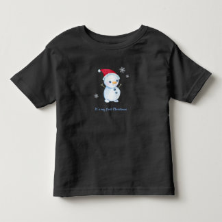 Les Tous Petits C'est mon premier Noël T-Shirt pour tout-petit