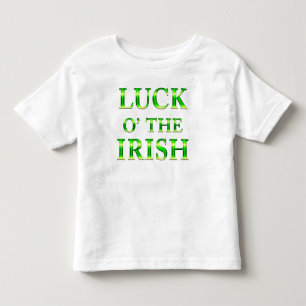Les Tous Petits Chapeau de la Saint-Patrick T-shirt blanc pour gar