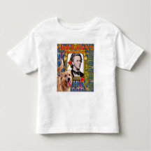 Chopin vivait à Paris. T-shirt pour nourrissons