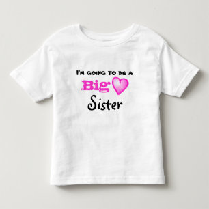 Les Tous Petits Grande soeur pour le futur t-shirt