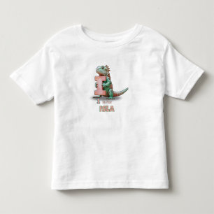 Les Tous Petits I est pour Isla – T-shirt pour tout-petit personna