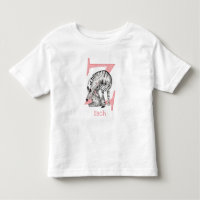 L'animal ABC Z est pour le T-shirt zèbre