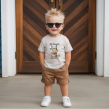Mon T-shirt pour le 1er anniversaire de mon ourson