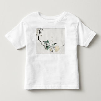 LES TOUS PETITS NOM PERSONNALISÉ T-SHIRT POUR TODDLERS FLEURS JAPO