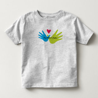 Les Tous Petits Pour le T-shirt d'enfant en bas âge du saké de